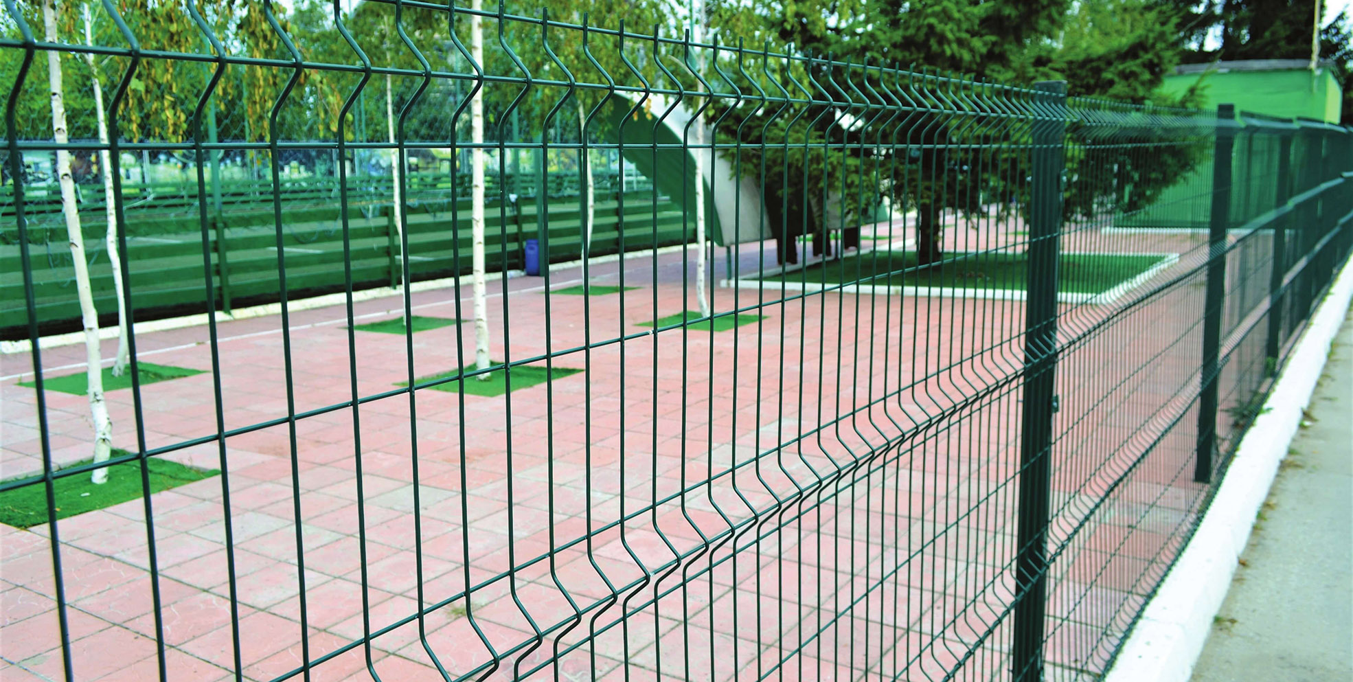Çim Çit - Panel Çit - Kafesli Tel